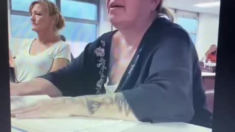 Parent speaking up the truth.
