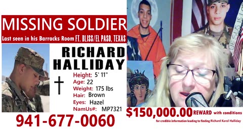 Day 1180 - Find Richard Halliday - CID Deception SHARE