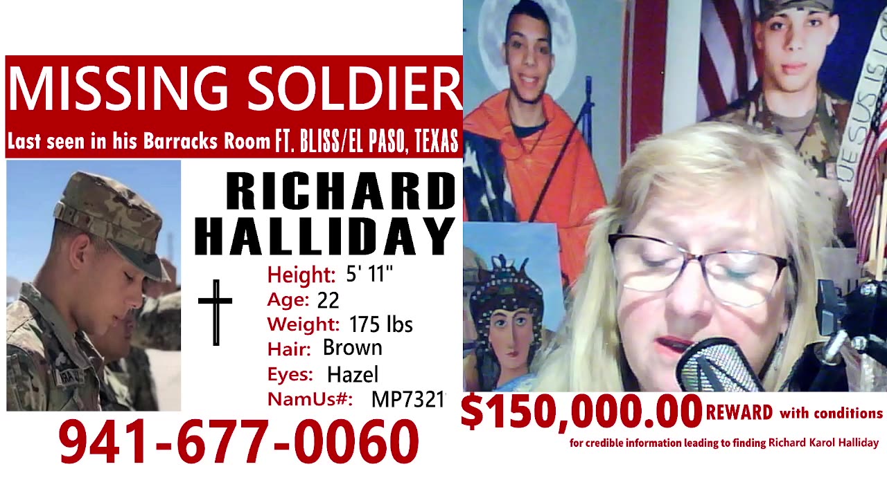 Day 1180 - Find Richard Halliday - CID Deception SHARE