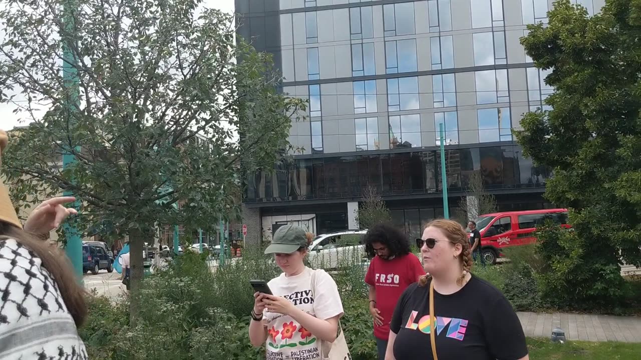 2:4 | SatAug17 024 VIDEOS! MKE notanother bomb march | permanent unconditional ceasefire/Israel arms embargo