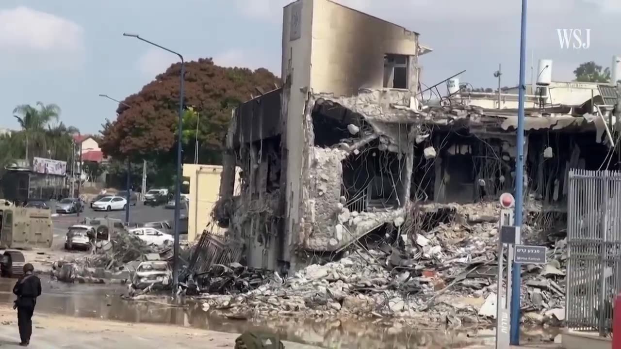 Iran Supported Hamas in Attack Against Israel _ WSJ