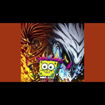 [SpongeBob sings/AI Cover] Ushio & Tora (2015) OP Kinniku Shoujo Tai - Mazeru na Kiken (混ぜるな危険)