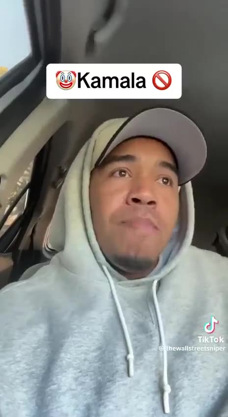 Kamala Harris Graphic Language Black man tells it like it is with Kamala Harris