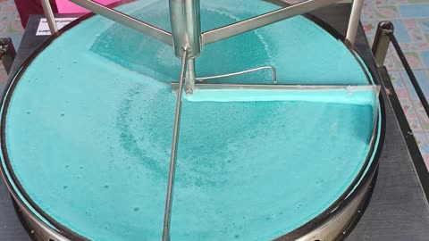 🧪 Enchanting Thai Turquoise Crêpe: 💙 Perfect Base, Irresistible Flavor!