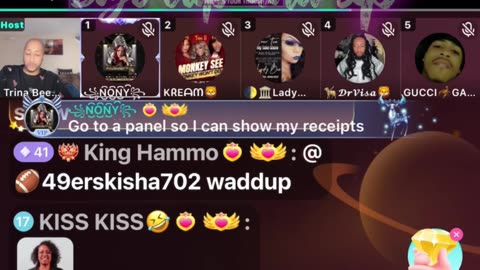 TrinaB's show ends in shambles after disagreement w/Nony 7/10/24 #bigoclipandsip