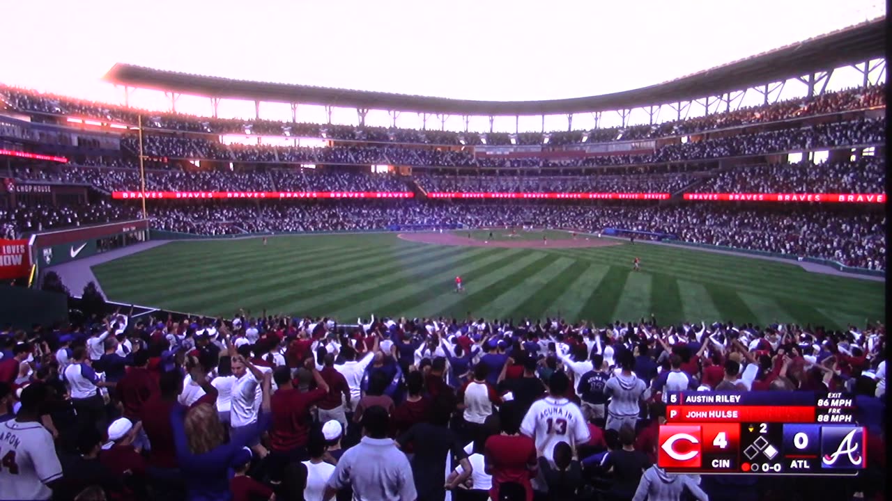 MLB The Show: Cincinnati Reds vs Atlanta Braves (S4 G135)