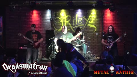 Orgasmatron: Tribute to Motorhead Dallas, TX 2019 for Metal Nation
