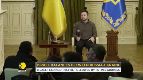 Russia seeks meeting with Knesset chair ahead of Zelenskyy's address