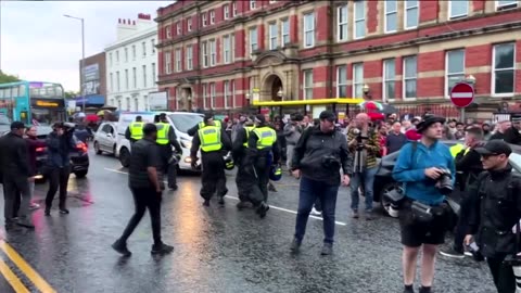 Chaos and violence ramps up in response to Southport killings