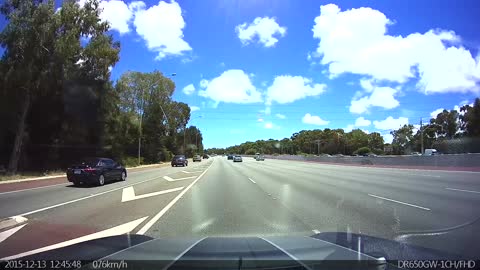 Subaru Driver Towing Trailer Loses Control