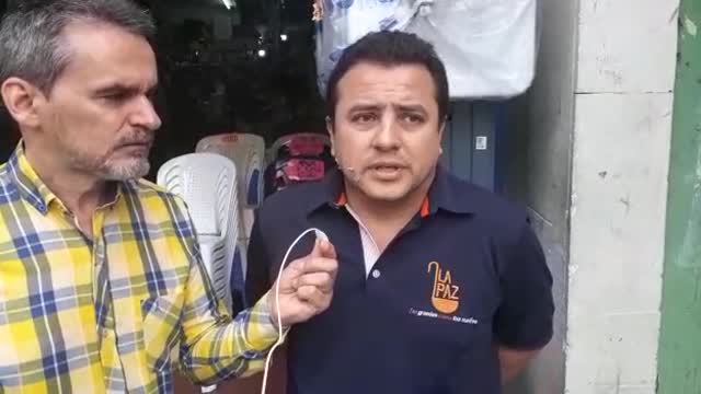 comerciantes dialogan sobre el paro