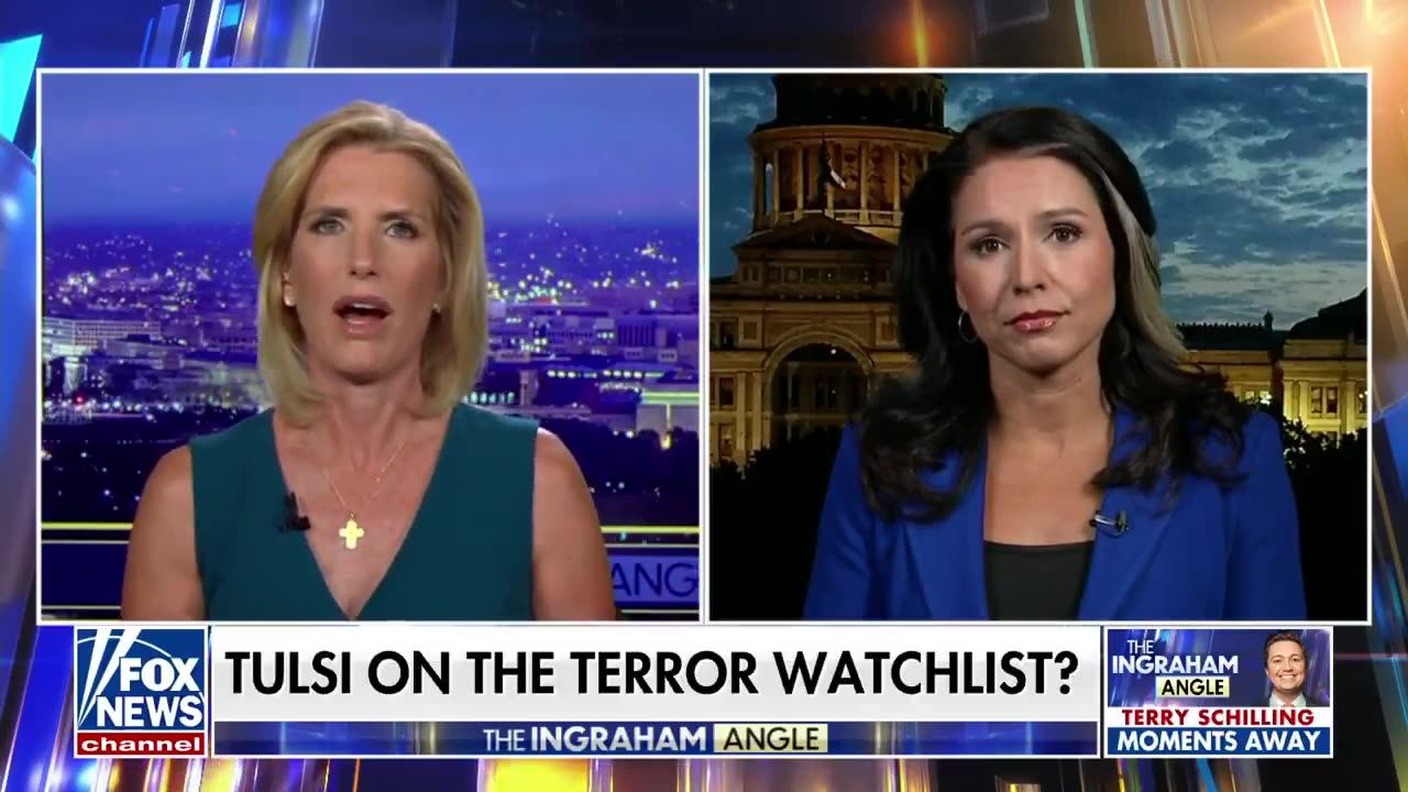 Tulsi Gabbard Reveals She Was Placed on Terror Watchlist