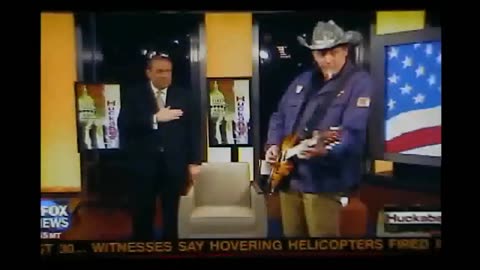 Ted Nugent With Mike Huckabee Star Spangled Banner 2011