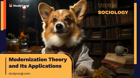 Modernization Theory and Its Applications - Research Paper Example
