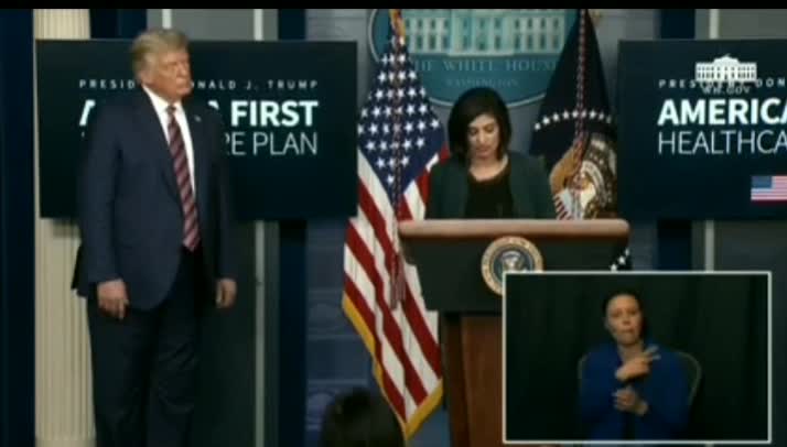 President Trump Walks Off Without Answering Mockingbird Media WHINES