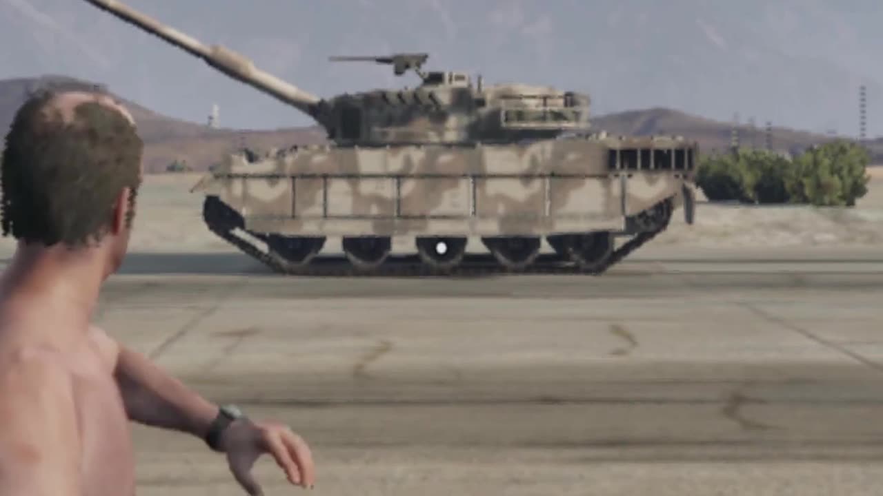 How many Grenades is needed to destroy a TANK in GTA 5?