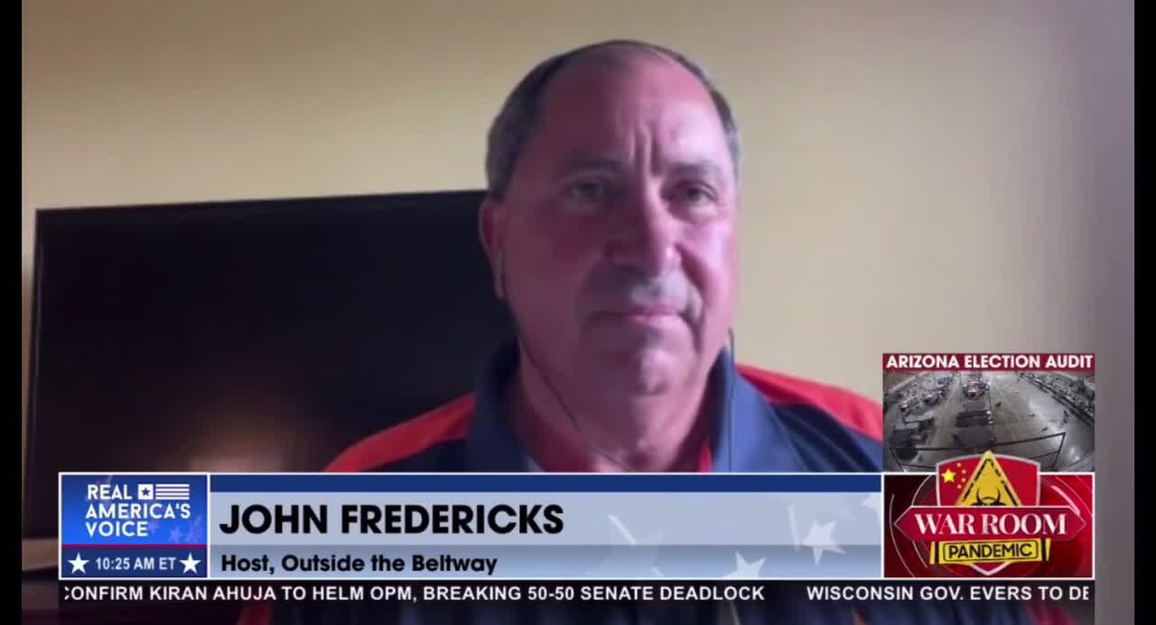John Fredericks on Raffensperger Busting into Ballots - We’re Going to Get to Bottom Of It.