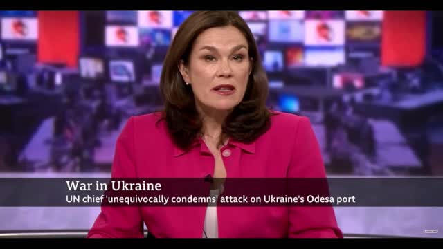 Explosions rock Ukrainian port hours after grain deal