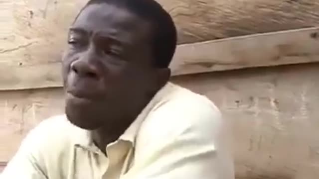 Funny Ghanaian actor funny scene