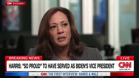 Dana Bash (CNN) asked Kamala Harris if she had any 'regrets' about hiding Biden’s cognitive decline.