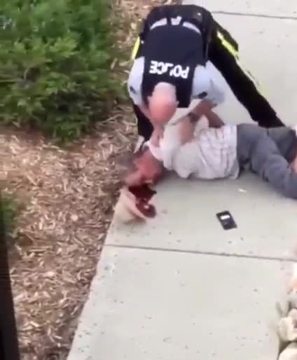 POLICE TYRANNY #26: Police Officer Ambushes Man