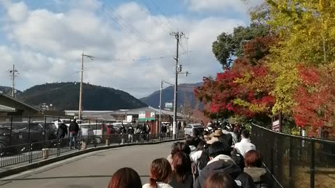 On the way to Arashiyama Kyoto Japan #1