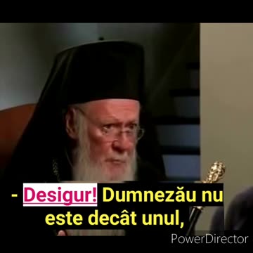 Ecumenistul Eretic INTER-RELIGIOS Bartholomeu CONFIRMĂ că TOATE RELIGIILE AU ACELAȘI DUMNEZĂU, 2009