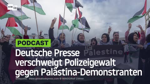 Prügeln, treten, würgen: Deutsche Presse verschweigt Polizeigewalt gegen Palästina-Demonstranten