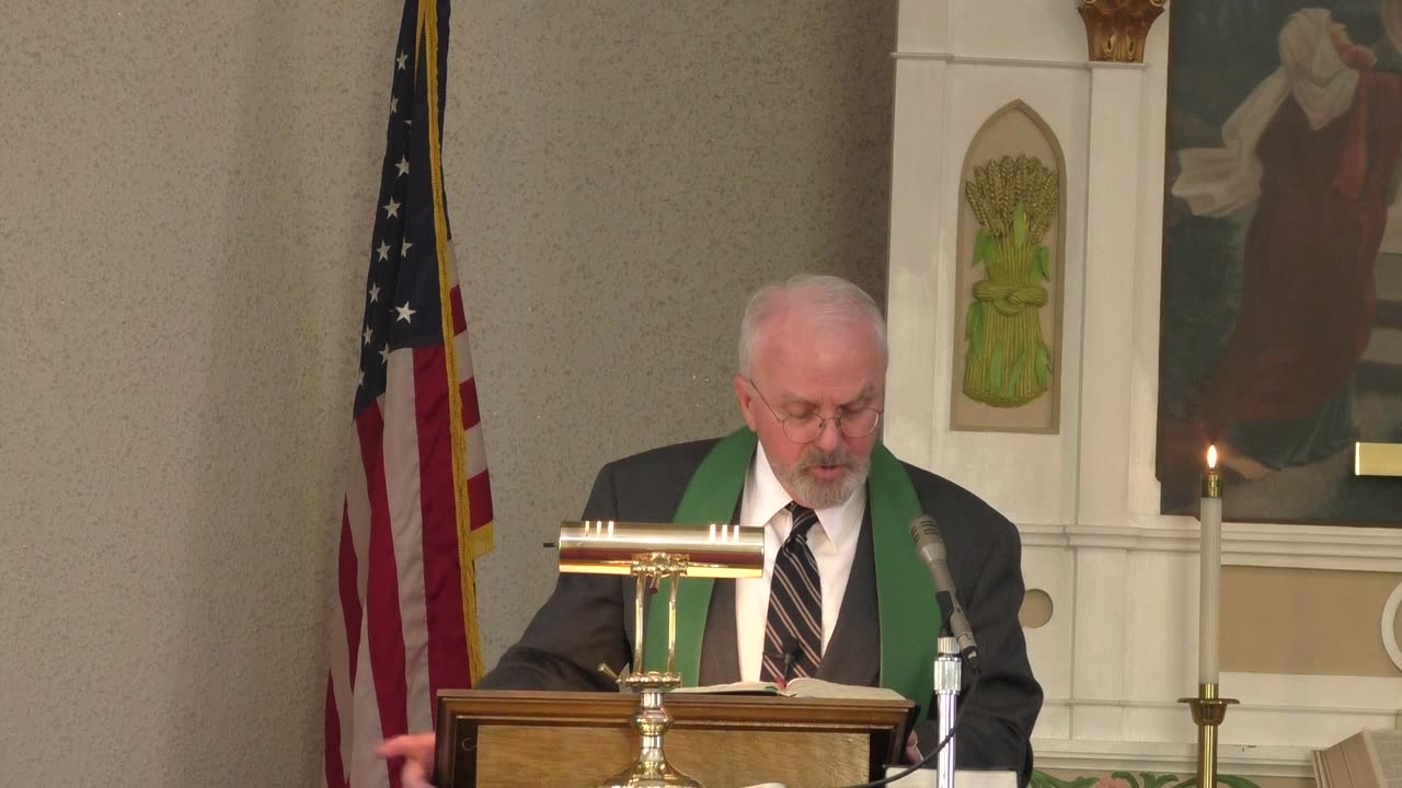 Calvary Lutheran Church Everett, WA Sermon 08-11-2024