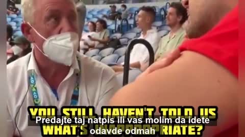 Australian Open 2022 bans posters and signs showing Djokovic