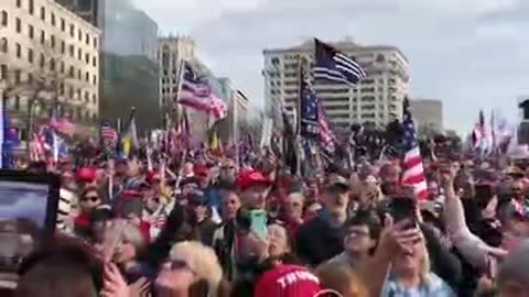 MAGA march to DC , Dec 2020