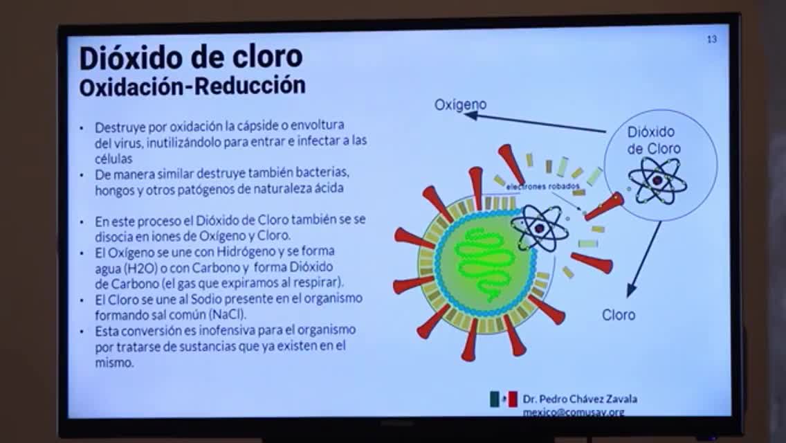 El Dióxido de Cloro (CDS) Sí Funciona (Conferencia Aguascalientes comusav.com)