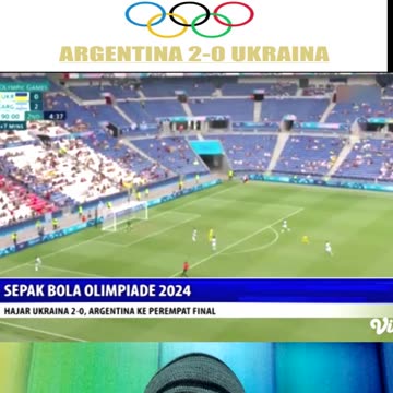 Argentina 2-1 Ukraine, Olimpiade 2024 football