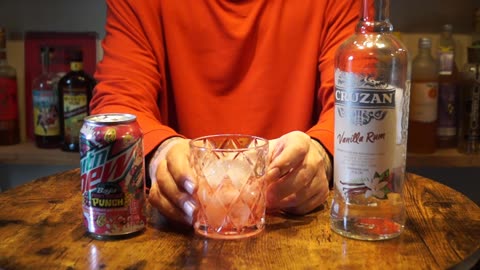 Cruzan Vanilla Rum & Mtn Dew Baja Point Break Punch