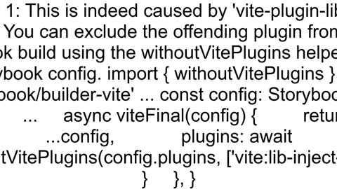 quotnpm run buildstorybookquot returns error quotTypeError Cannot convert undefined or null to obje