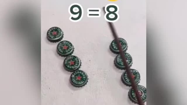 How to trick people for 9=8 play