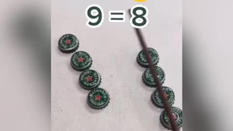 How to trick people for 9=8 play