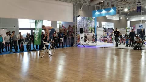 Viola Brand Artistic Cycling 2019 Turkey Unibike Bike And Equipment Exhibition-2