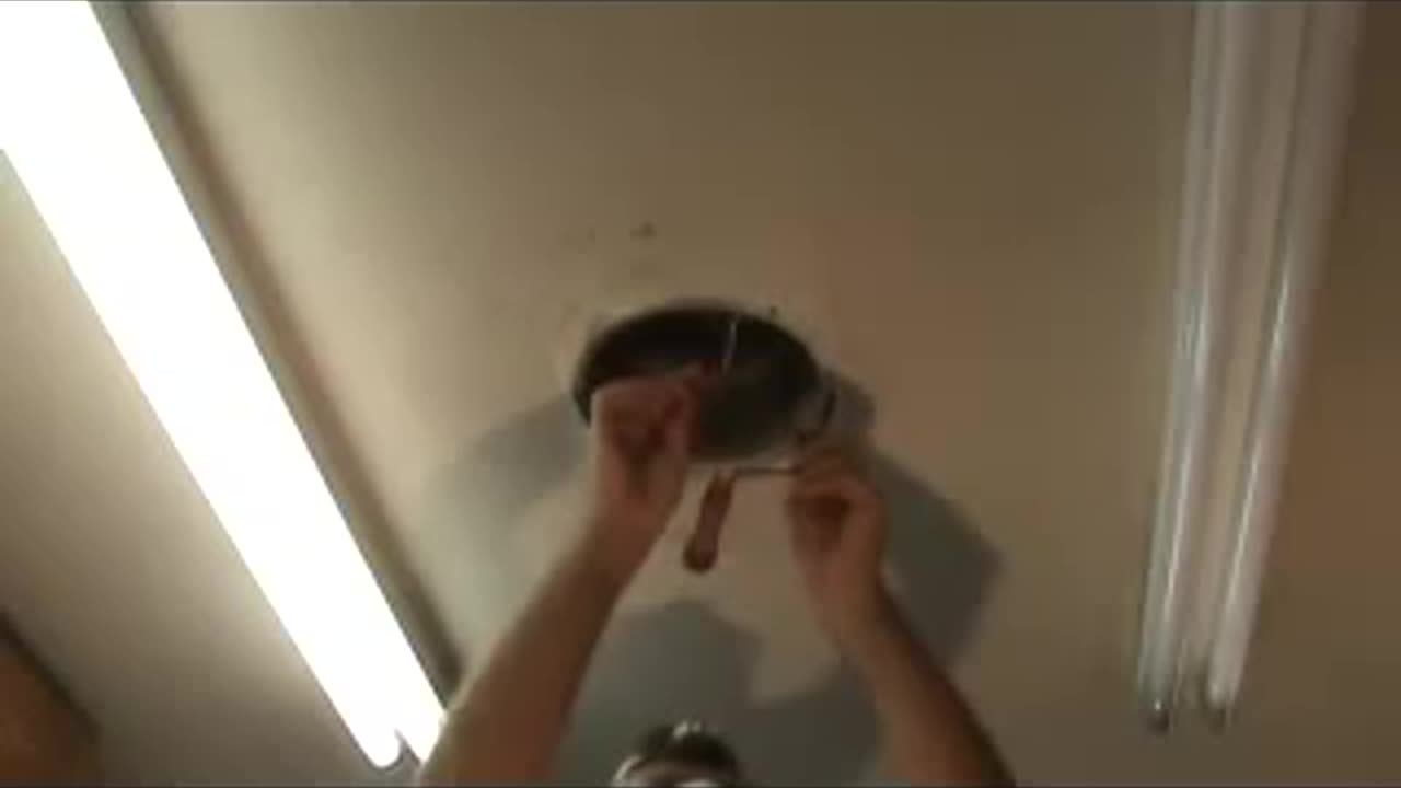 How to Remove Kitchen Exhaust Fan...Part 1