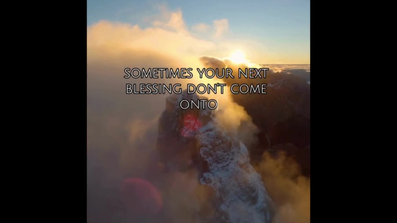God Removed It From Your Life