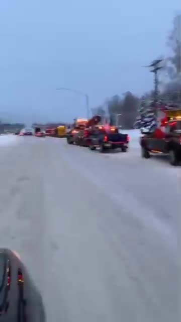 Alaska Truckers joining the FIGHT FOR FREEDOM