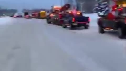 Alaska Truckers joining the FIGHT FOR FREEDOM