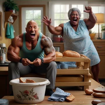 I Ain’t Yo Momma Dwayne Douglas Johnson( Ai Edition ) 🤶 #ai #chatgpt #aiart