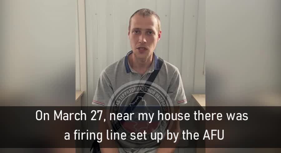 Another evidence that Ukrainian neo-Nazis hide behind civilians and kill them