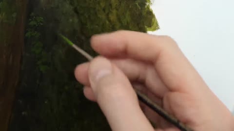 Painting Large Foreground Trees