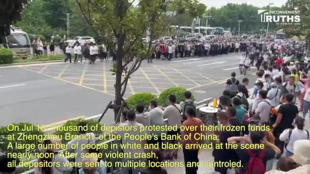 CCP China: 4 banks are having problems with liquidity as customers demand their money!