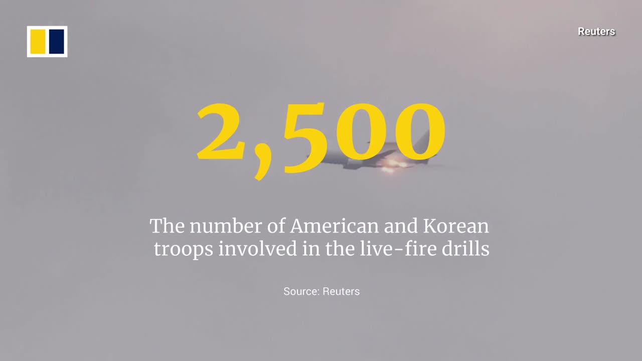 South Korea and US hold ‘largest-ever’ live-fire drills near northern border