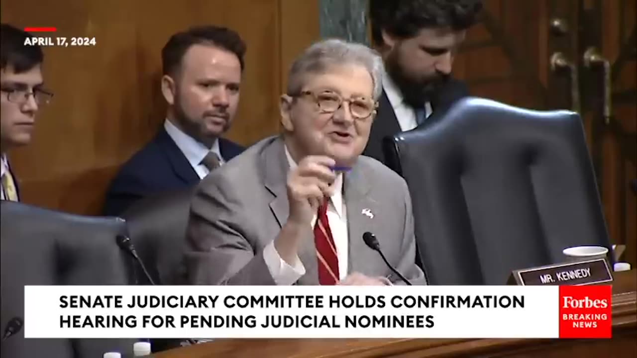 John Kennedy: Ruthlessly Interrogates Judicial Nominee - 'You Lied To Sen. Hawley, Didn't You?'!!