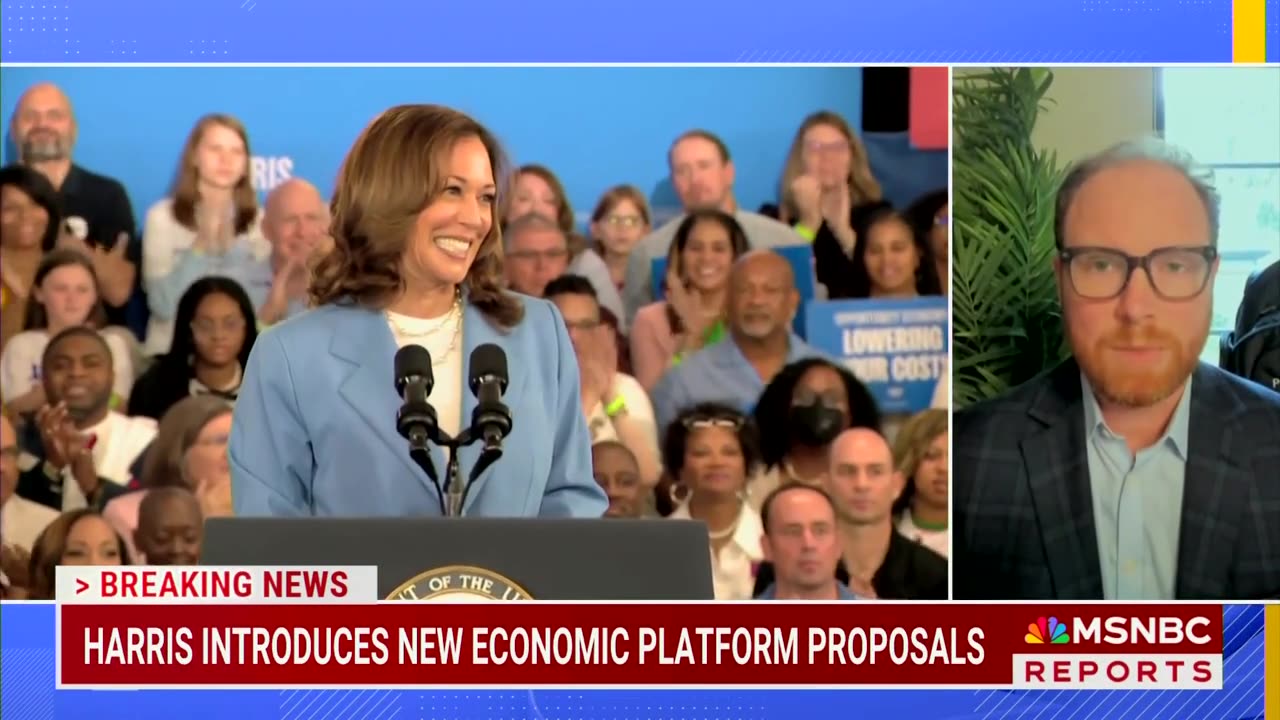 MSNBC Guest Says Voters Are Warming Up To Dem Ticket's Economic Plan After Dumping Biden