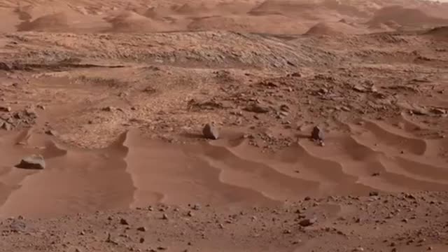 New video showing the surface of mars looks like earth!